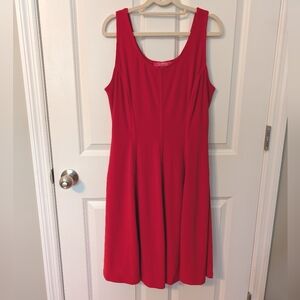 Catherine Malandrino Elegant Red Sleeveless Dress. Size M. VGUC.